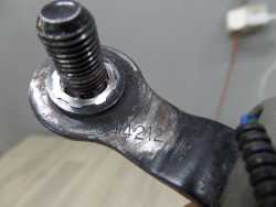 NISSAN CABSTAR MAXITY NT400 KLAMRA ZAPINKA PASA LEWA 07-15
