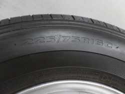 DUCATO BOXER 06- 5X130 16'' 6J16H2 ET68 KOLA FELGI OPONA 225/75R16C AVON AV12 9mm