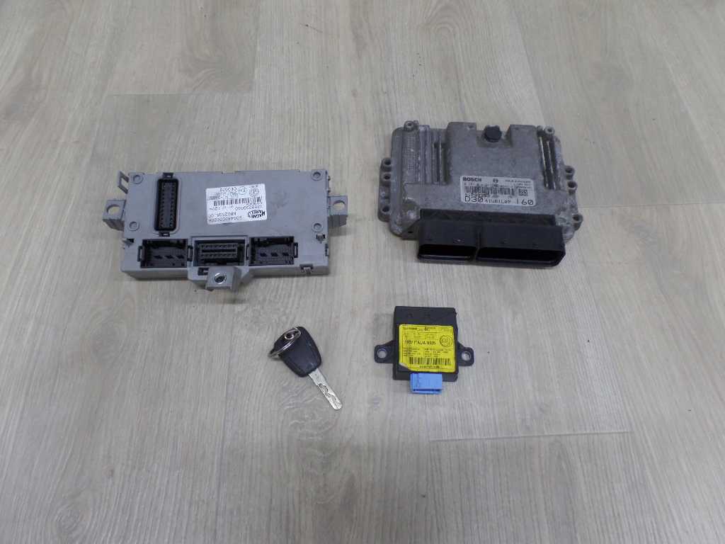 FIAT DUCATO 3.0 JTD E4 06- KOMPUTER STEROWNIK ZESTAW 0281014211 51799353 1358239080