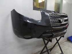 HYUNDAI SANTA FE II 05-10 ZDERZAK PRZOD HALOGENY GRILL