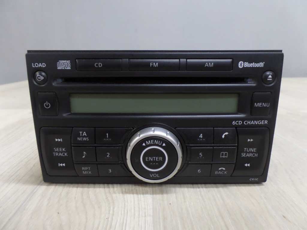 NISSAN X-TRAIL T31 RADIO CD BLUETOOTH 28185-JH100 08-13