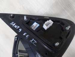 HYUNDAI SANTA FE II LIFT 09- LUSTERKO ZEWNETRZNE LEWE 6 PIN 2Z