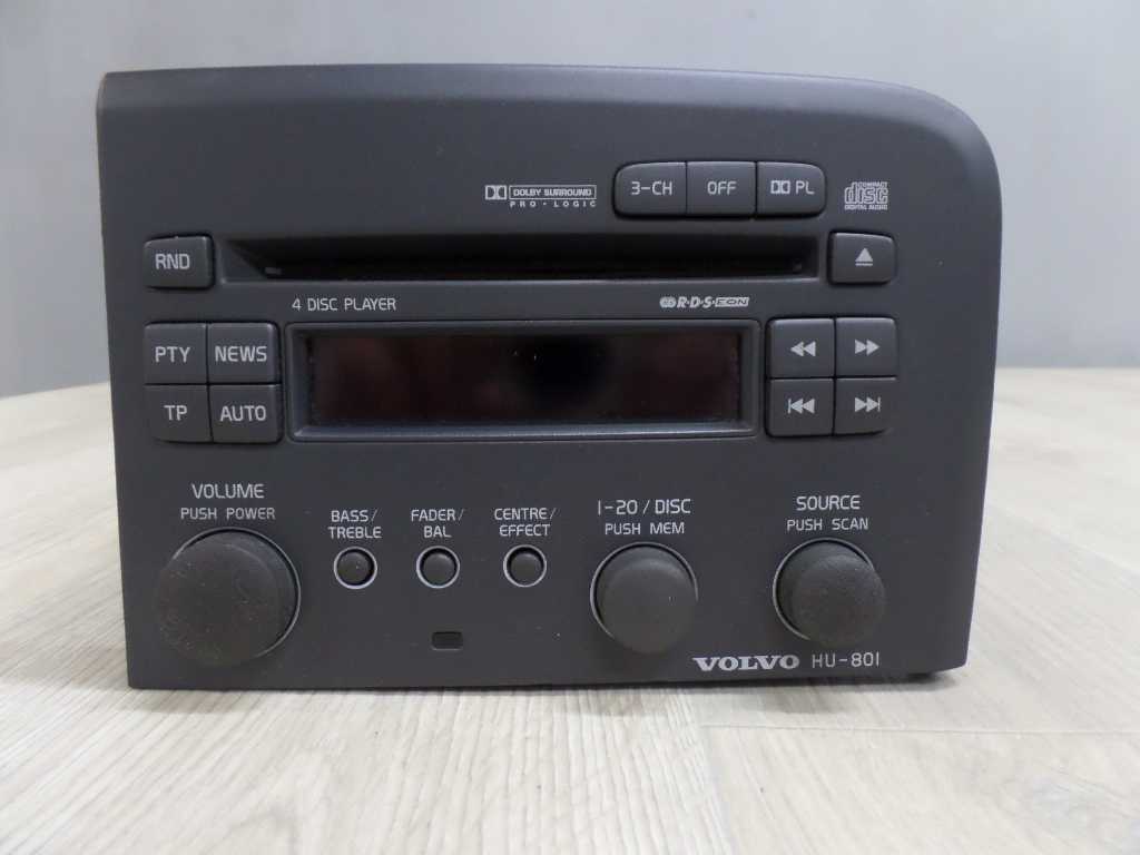 VOLVO S80 LIFT RADIO CD ZMIENIARKA HU-801 HU801 8651148-1 98-06