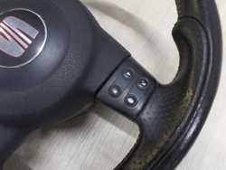 SEAT LEON II FR KIEROWNICA SKORA PODUSZKA AIRBAG 05-12