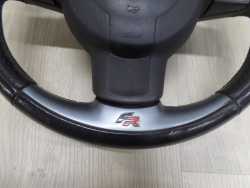 SEAT LEON II FR KIEROWNICA SKORA PODUSZKA AIRBAG 05-12