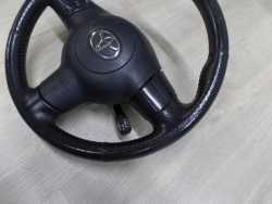 TOYOTA COROLLA E12 KIEROWNICA SKORA TEMPOMAT AIRBAG 01-07