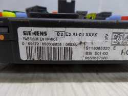 PEUGEOT CITROEN MODUL SKRZYNKA BSI E01 S118085320E 9653667580