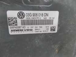 VW AUDI SEAT SKODA 2.0 TDI KOMPUTER STEROWNIK 03G906018DN