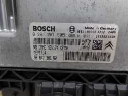 PEUGEOT CITROEN 1.4 1.6 VTI  KOMPUTER STEROWNIKA 9664738680 0261201505