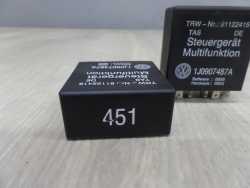 VW SKODA PRZEKAZNIK 451 MULTIFUNKCJI 1J0907487A