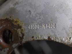 NISSAN CABSTAR MAXITY NT400 98-16 KOLO FELGA 5X170 5.5J ET106,50 OT 130.1 40300-MB400