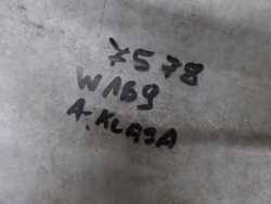 MERCEDES A KLASA W169 ZDERZAK TYL PDC CHROM A1698853125