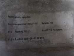 MERCEDES A KLASA W169 ZDERZAK TYL PDC CHROM A1698853125