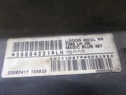 VOLVO V70 III 06-16 LISTWA DRZWI TYL LEWA 30664187 467-46