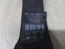 VOLVO V70 III 06-13 PAS BEZPIECZENSTWA TYL SRODEK 39863173