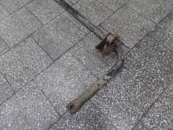 ISUZU NPR NQR NKR DRAZEK STABILIZATOR TYL 17.5 01-07