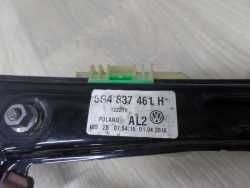 VW GOLF VII MECHANIZM PODNOSNIK SZYBY LEWY PRZOD 5G4837461H 12-20