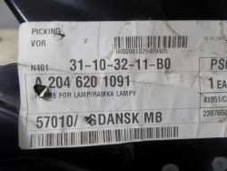 MERCEDES C KLASA W204 OKULAR PASA PRZEDNIEGO PRAWY A2046201091