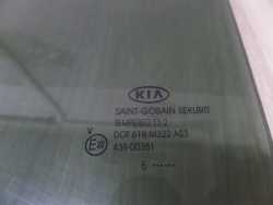 KIA SPORTAGE III 10-15 SZYBA BOCZNA DRZWI TYL LEWA 15R