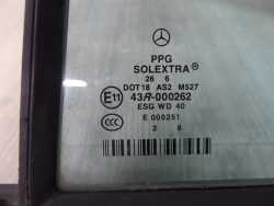 MERCEDES E KLASSA W211 02- SZYBA BOCZNA DRZWI TYL LEWA 04R