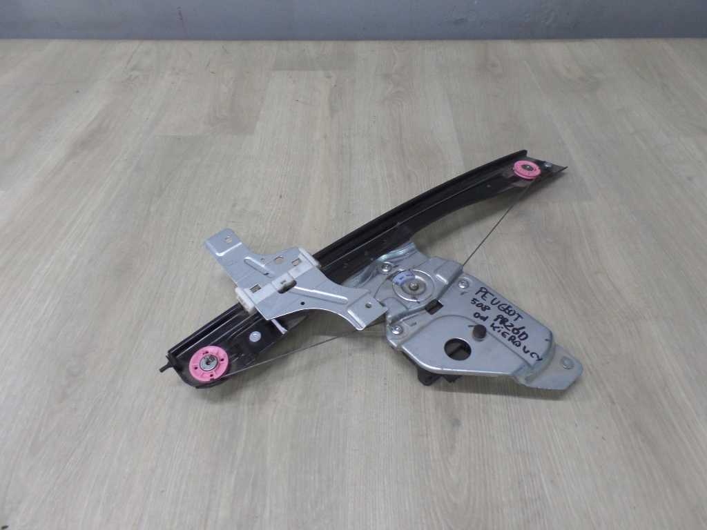 PEUGEOT 508 PODNOSNIK SZYBY PRZOD LEWY 9806086980  10-18