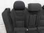 VOLVO S60 II 10-17 KANAPA OPARCIE TAPICERKA CZARNA KPL