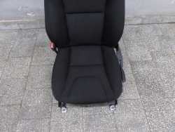 VOLVO S60 II 10-17 KANAPA OPARCIE TAPICERKA CZARNA KPL
