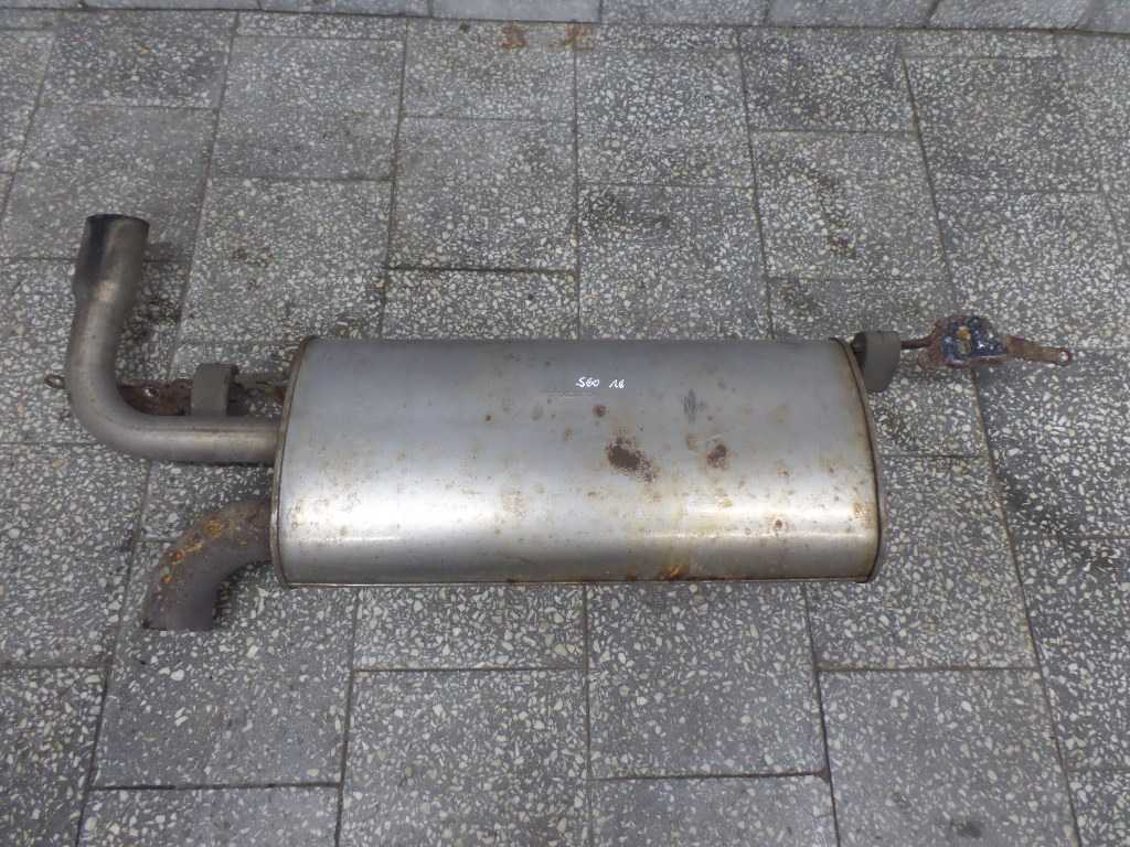 VOLVO S60 V60 II 1.6D TLUMIK KONCOWY 31336817