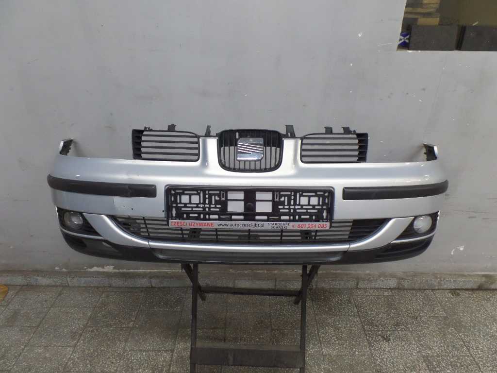 SEAT LEON TOLEDO II ZDERZAK PRZOD LB7Z HALOGENY 99-05