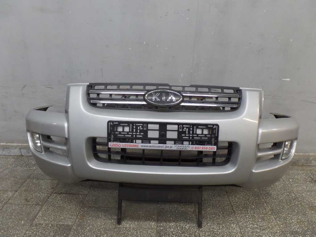 KIA SPORTAGE II 04-10 ZDERZAK PRZOD GRILL ATRAPA HALOGENY 86511-1F050
