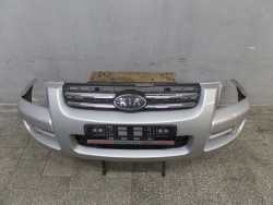 KIA SPORTAGE II 04-10 ZDERZAK PRZOD GRILL ATRAPA HALOGENY