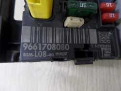 PEUGEOT CITROEN SKRZYNKA BEZPIECZNIKOW BSM L08 L-08 9661708080