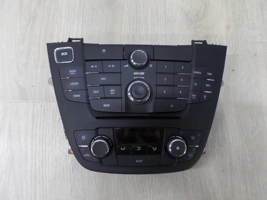 OPEL INSIGNIA PANEL RADIA RADIO 20997887 NAWIEWU KLIMATYZACJI 13273095