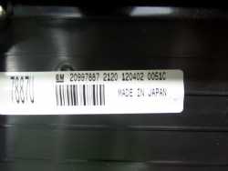 OPEL INSIGNIA PANEL RADIA RADIO 20997887 NAWIEWU KLIMATYZACJI 13273095