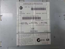 DODGE JOURNEY FREEMONT JEEP RADIO CD MP3 DVD 05064945AC