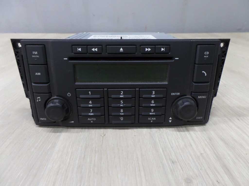 LAND ROVER FREELANDER II 06-11 RADIO RADIOODTWARZACZ CD 7G9N-18C815-NA