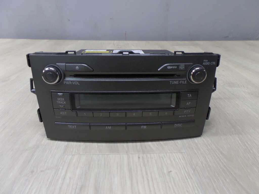 TOYOTA AURIS I 06- RADIO RADIOODTWARZACZ CD MP3 86120-02520