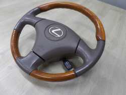 LEXUS RX RX300 00-03 KIEROWNICA SKORA DREWNO PODUSZKA AIRBAG