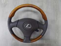 LEXUS RX RX300 00-03 KIEROWNICA SKORA DREWNO PODUSZKA AIRBAG