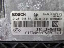 KIA HYUNDAI 1.6 CRDI KOMPUTER STEROWNIK SILNIKA 0281016571 39113-2A560