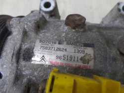 CITROEN PEUGEOT 1.6 HDI SPREZARKA KOMPRESOR KLIMATYZACJI 9651911480 SANDEN 1309