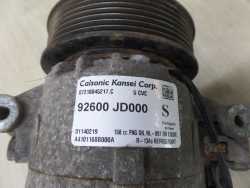 NISSAN QASHQAI J10 1.6 16V SPREZARKA KOMPRESOR KLIMATYZACJI 92600-JD000