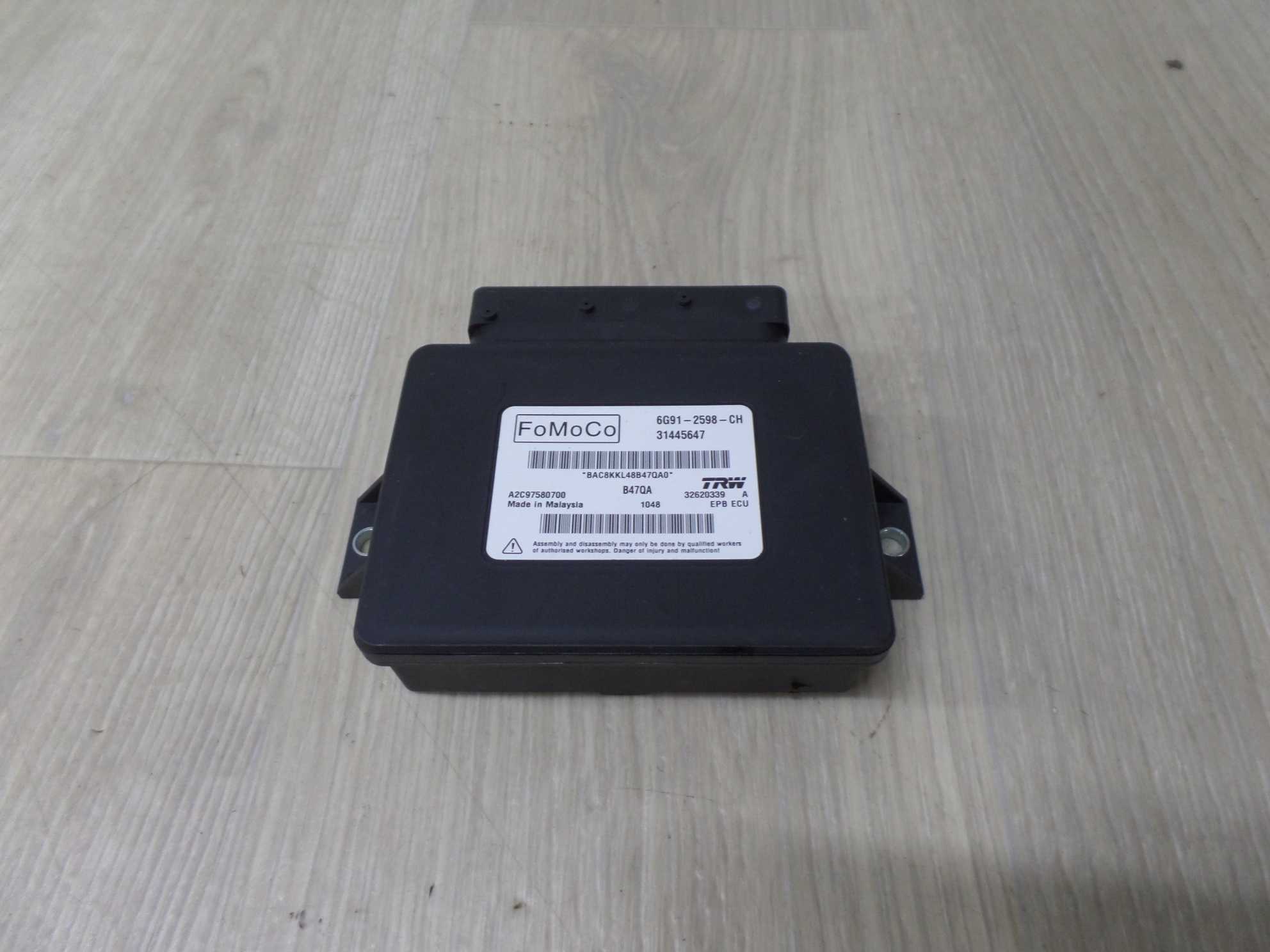 VOLVO S80 II V70 III XC70 06-13 MODUL HAMULCA RECZNEGO 6G91-2598-CH 31445647