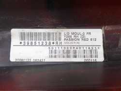 VOLVO S80 II V70 III 06-16 LISTWA DRZWI PRZOD PRAWA 30791066 39851238 612-46