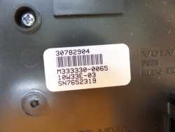 VOLVO XC60 08-13 PANEL STEROWANIA RADIA KLIMATYZACJI 30782904