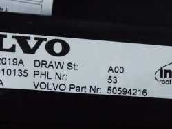 VOLVO XC60 08-17 SZYBERDACH SZKLANY DACHU PANORAMA 30799673 50594216
