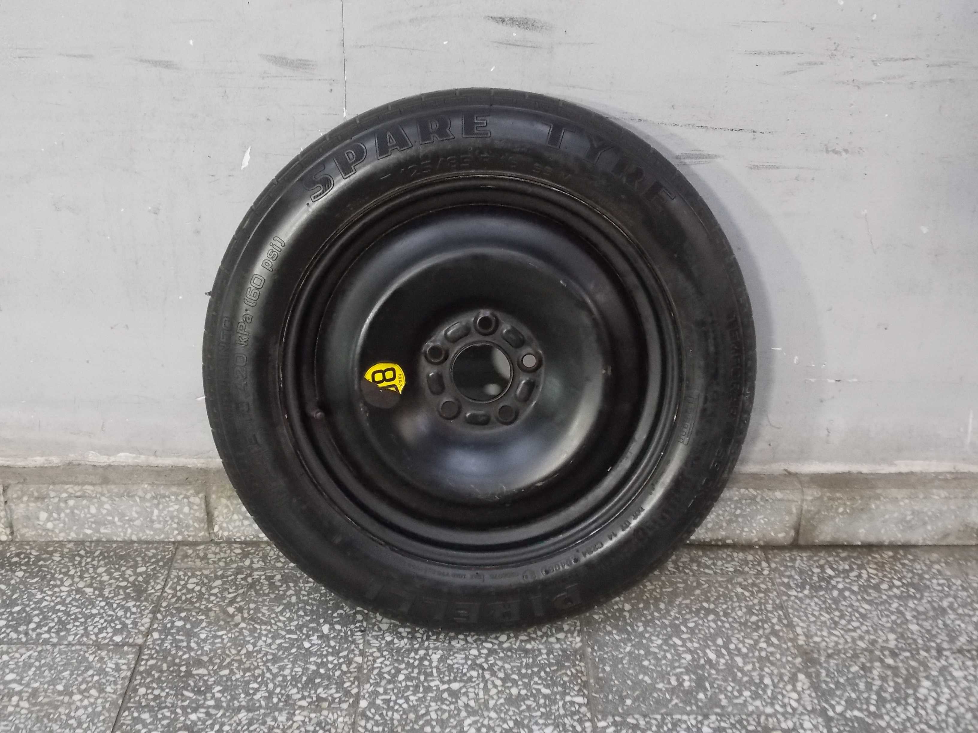 VOLVO XC60 5X108 16' KOLO ZAPASOWE DOJAZDOWKA 1S71MH 4.0BX16X25 PIRELLI 125/85R16 99M