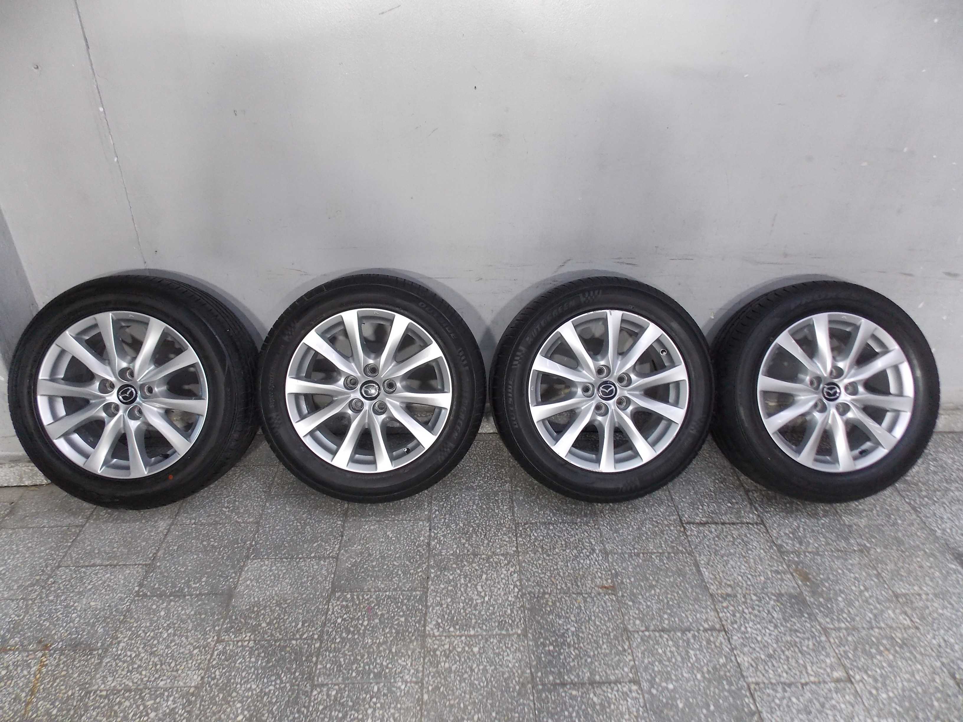 MAZDA 3 5 6 VI KOMBI GJ 12-17 KOLA FELGI OPONY 5X114,3 ET50 17X7.5J 9965077570 225/55R17