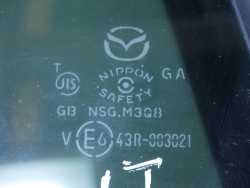 MAZDA 6 VI GJ KOMBI 12-17 SZYBA BOCZNA TROJKAT DRZWI TYL LEWA