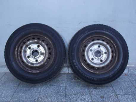 FORD TRANSIT CUSTOM 13-17 KOLO FELGA 5X160 6.5J15 ET60 OPONA ZAPAS BK21-1007-AA